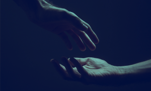 Empathy Hands Touching